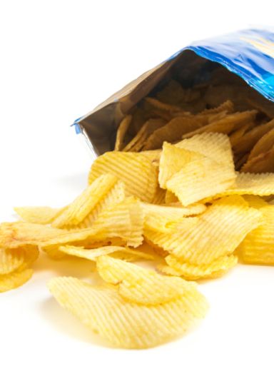encapsulated flavors for potato chips